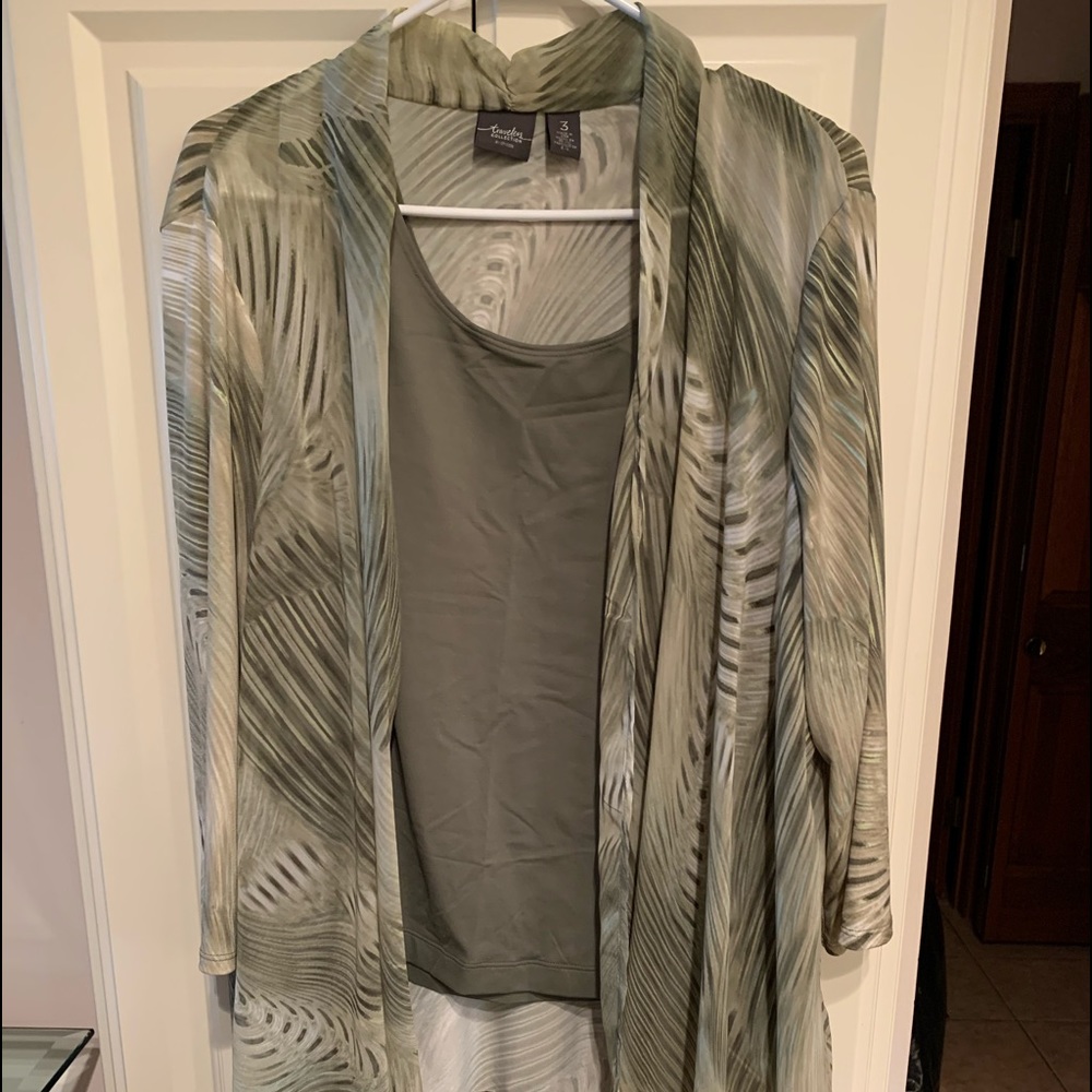 Chico’s jacket with matching tank